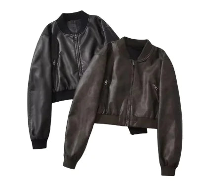 Vintage Genuine Leather Jacket